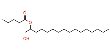 1-Hydroxyhexadec-2-yl pentanoate